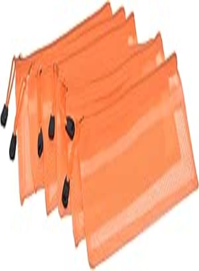 SONIX MS-1001-A6 Binder A6 Zippered Mesh Divider, 6-Pack
